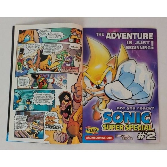 Sonic Universe Comic #35 Feb 2012 Babylon Rising Part 3 of 4 Signed Copy - Picture 9 of 10
